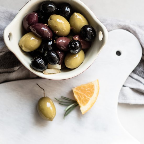 Homemade Gourmet Olives