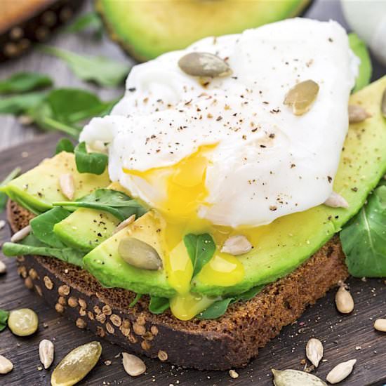 Arugula Avocado Breakfast Sandwich