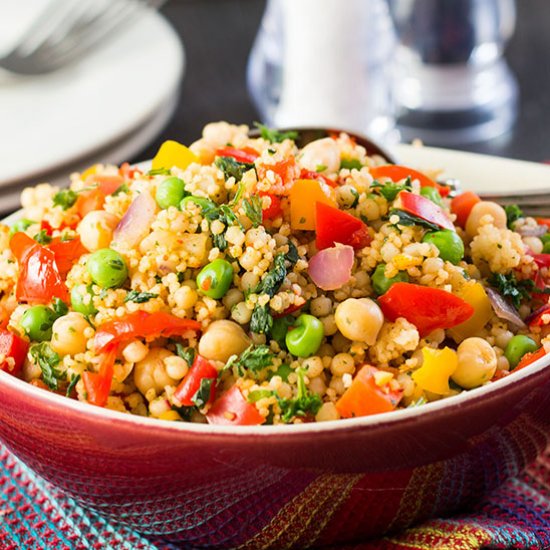 Moroccan Spiced Vegetable Couscous