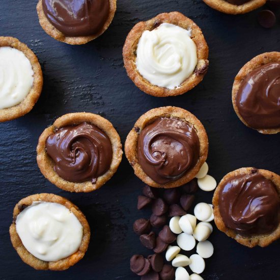 Chocolate Ganache Cookie Cups