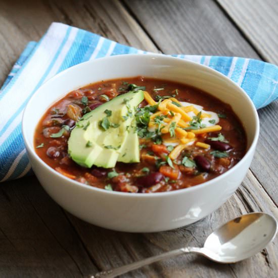 Ultimate Vegetarian Chili