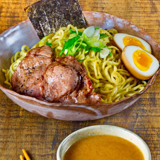 Spicy Tsukemen Noodle: Dipping Ramen