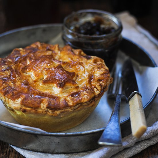 Chicken, Leek & Tarragon Pie