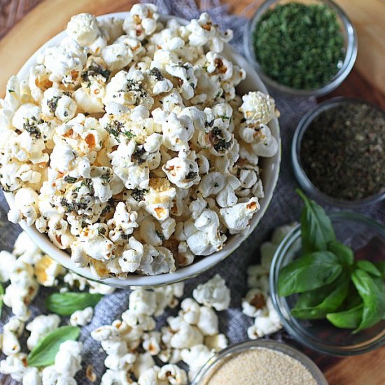 Garlic Bread Popcorn