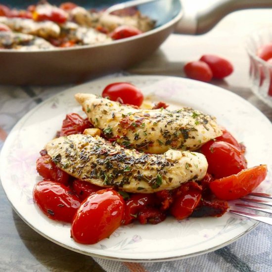 Cherry Sundried Tomato Chicken