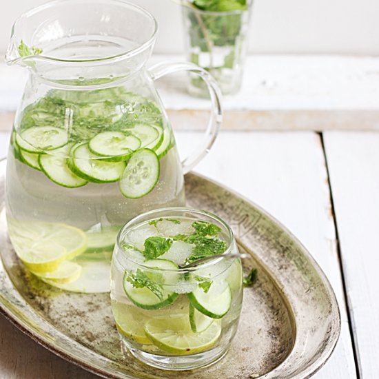 Cucumber Lemon Detox Water