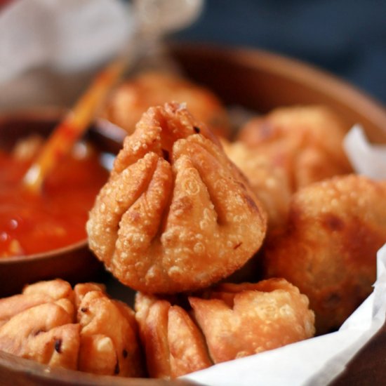 Fried Veg Momos