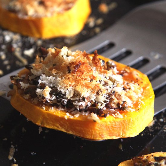 Baked Butternut Squash Slices