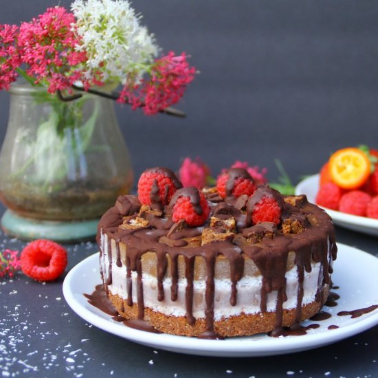 Raw Neapolitan Cake