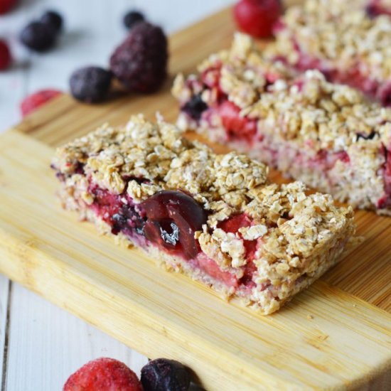 Very Berry Granola Bars