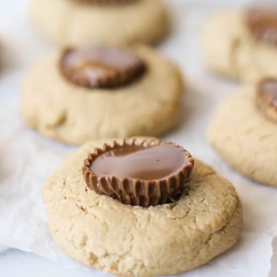 Gluten Free Peanut Butter Blossoms