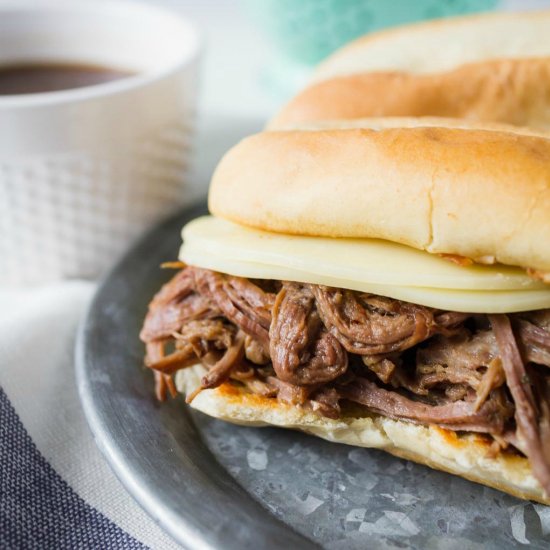 Easy French Dip Sandwiches