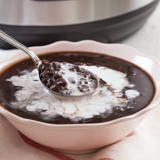 Red Bean and Coconut Milk Soup