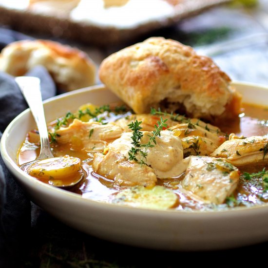 Chicken Bouillabaisse