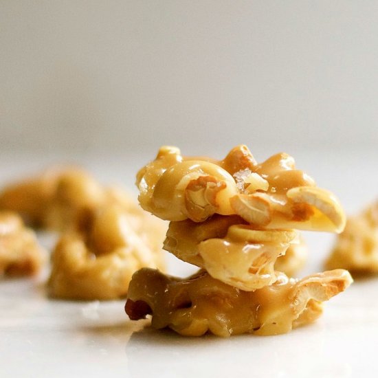 Salted Double Cashew Brittle