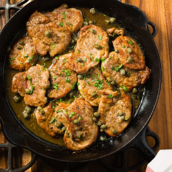 pork piccata