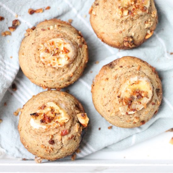 Banana and Honey Muffins