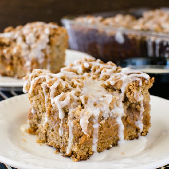 Banana Caramel Coffee Cake