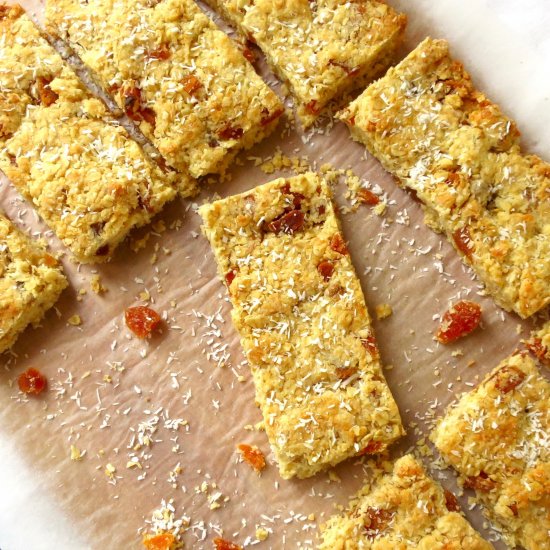 Apricot and Coconut Bars