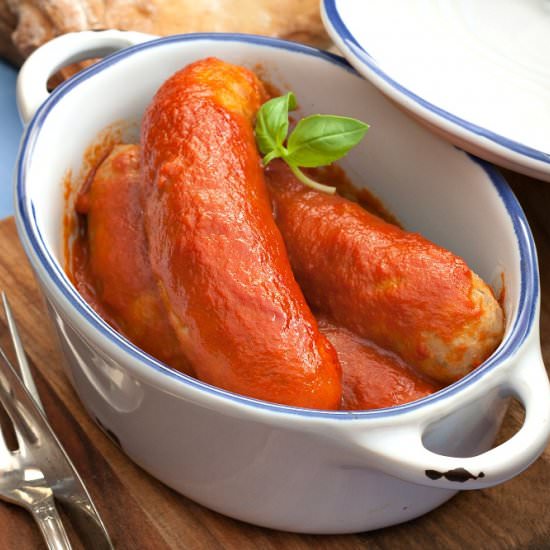 Italian Sausages in Tomato Sauce