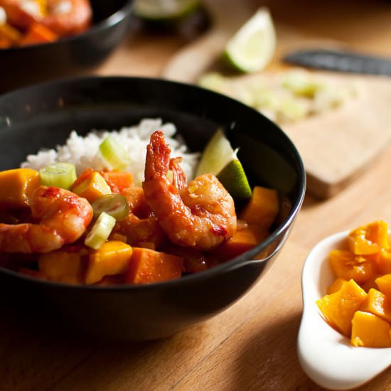 sweet and sour shrimp