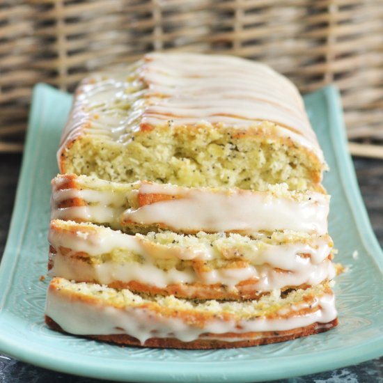 Zucchini Lemon Poppy Seed Bread