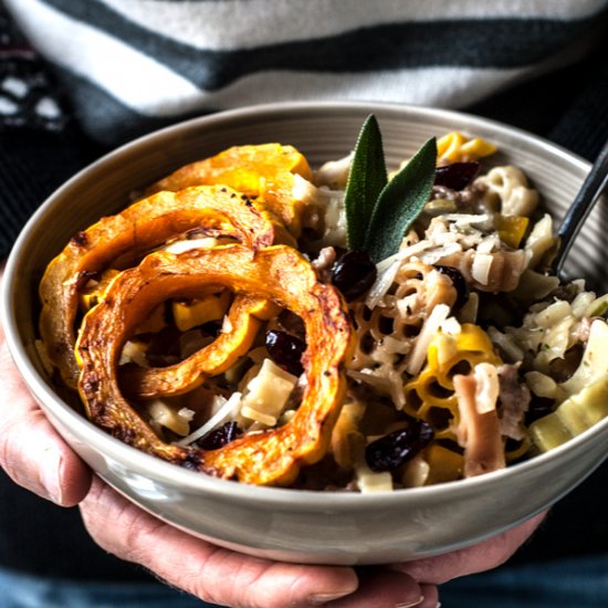 Thanksgiving Turkey Stuffing Pasta