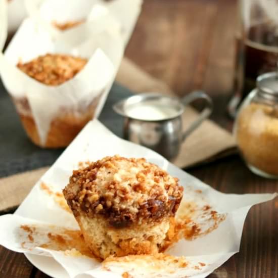 Coffee Cake Streusel Muffins