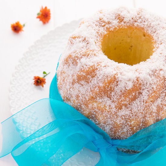 Coconut and Orange Bundt Cake