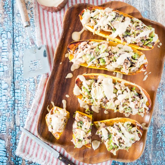 Stuffed Delicata Squash