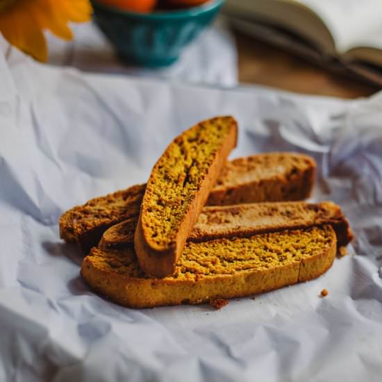 Pumpkin Biscotti