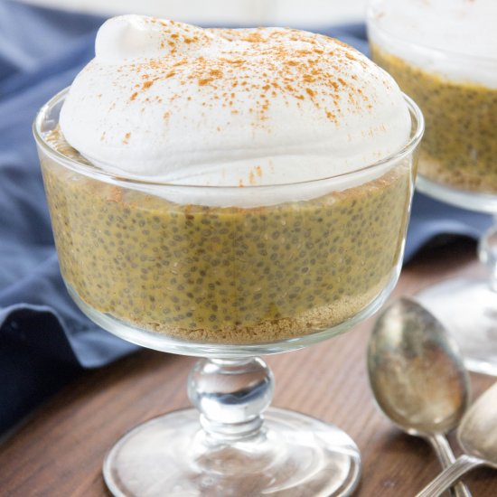 Pumpkin Pie Chia Pudding + A Video!