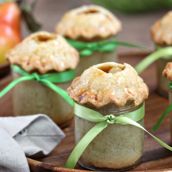 Pear Pie In A Jar