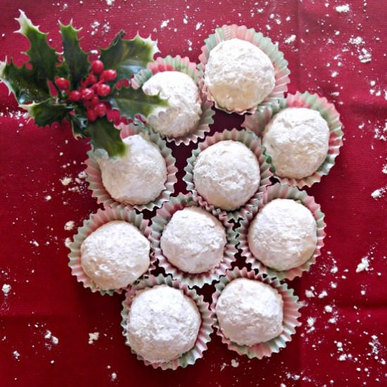 Lemon Snowball Cookies