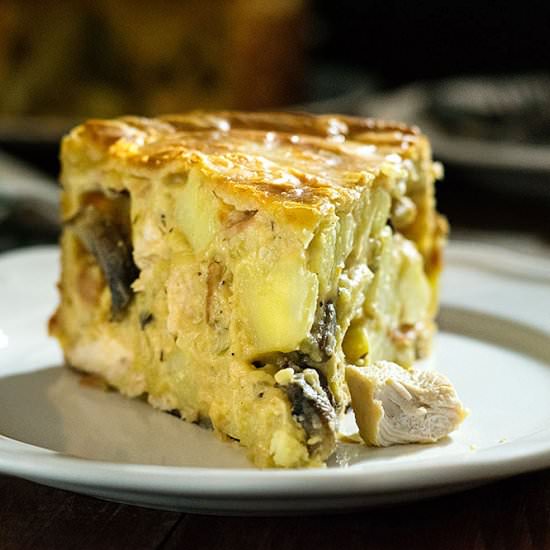 Deep Dish Chicken Pie