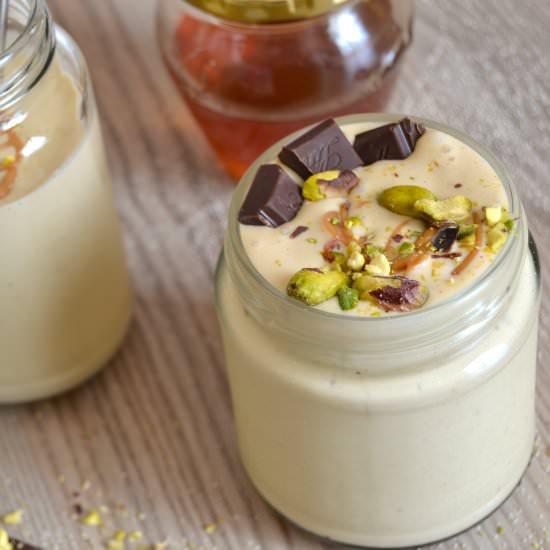 Almond and Tasty Wheat Smoothie