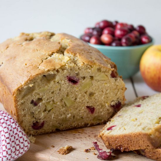 Cranberry Apple Bread