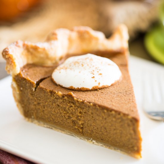 Spiced Pumpkin Pie