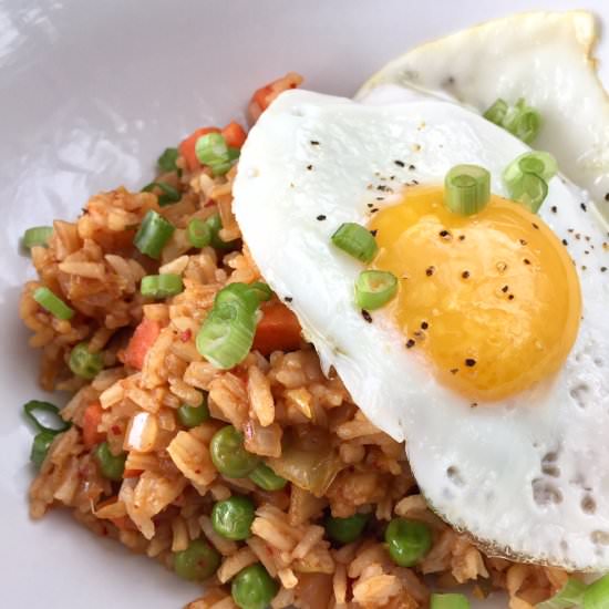 Easy Kimchi Fried Rice