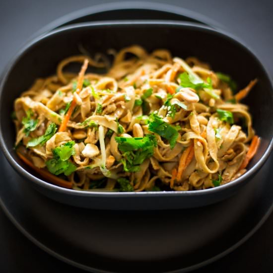 Peanut Sesame Sauce Noodles