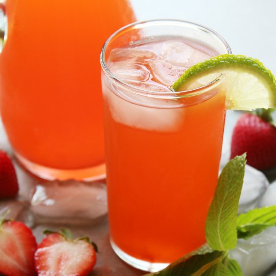 Strawberry Mint Limeade