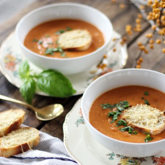 Tomato and Artichoke Bisque