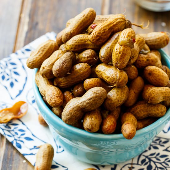 Spicy Boiled Peanuts