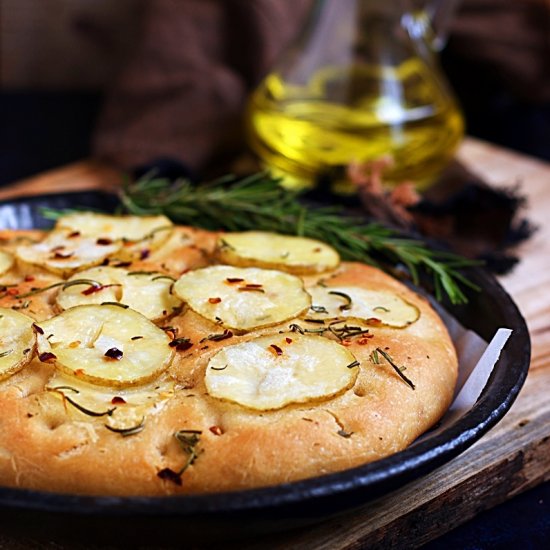 Potato Rosemary Focaccia