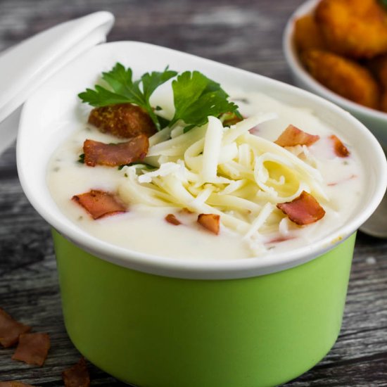 Chicken Cordon Bleu Soup