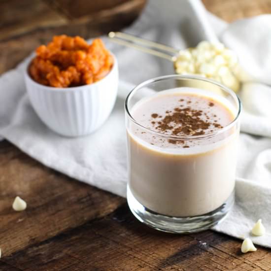 White Chocolate Pumpkin Martini