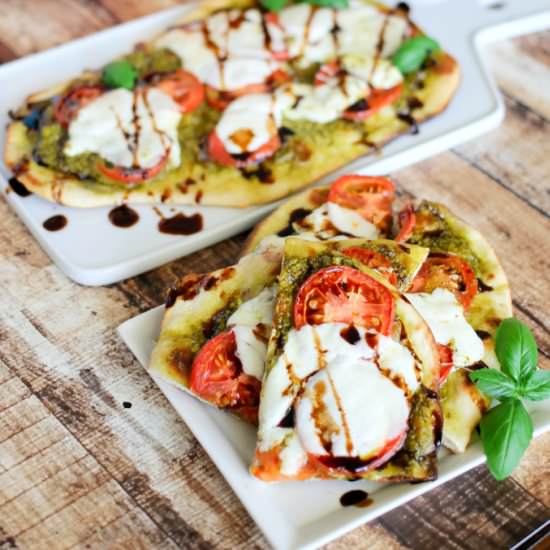 Grilled Caprese Flatbreads