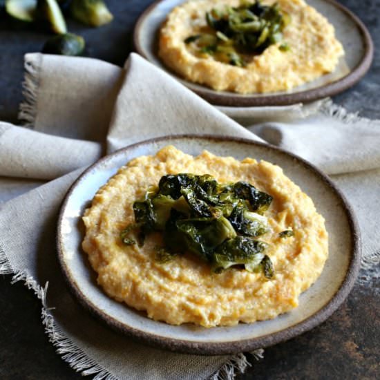 Butternut and Ricotta Polenta