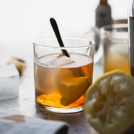 Whiskey + Maple Syrup Sours