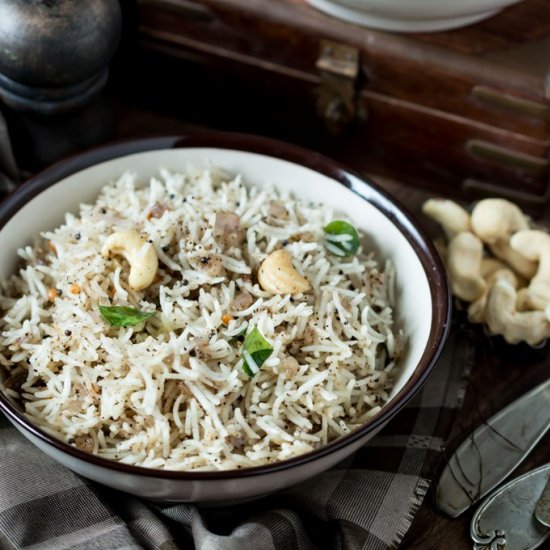 Milagu Sadam | Instant Pepper Rice